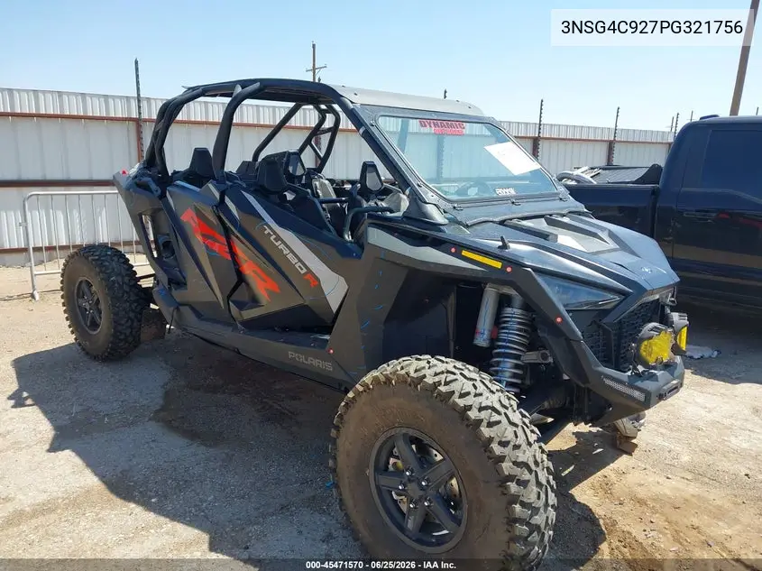 2023 Polaris Rzr Turbo R 4 Premium Ride Command VIN: 3NSG4C927PG321756 Lot: 45471570