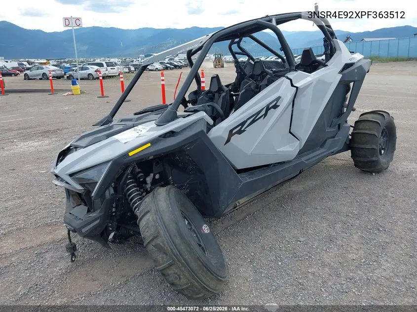 2023 Polaris Rzr Pro Xp 4 Sport VIN: 3NSR4E92XPF363512 Lot: 45473072