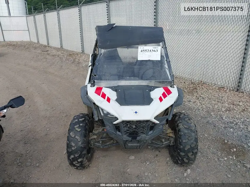2023 Polaris Rzr 200 Efi VIN: L6KHCB181PS007375 Lot: 45524363