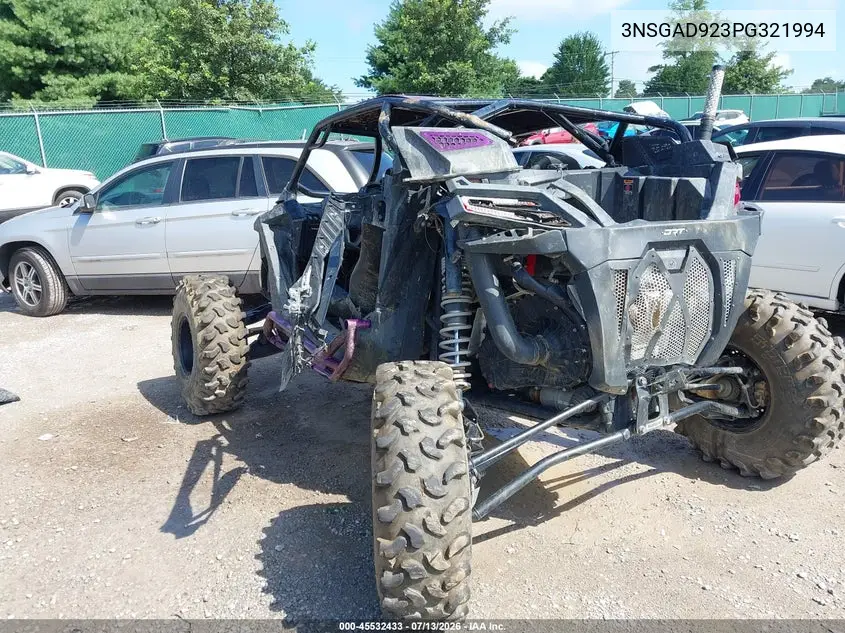 2023 Polaris Rzr Turbo R Ultimate VIN: 3NSGAD923PG321994 Lot: 45532433