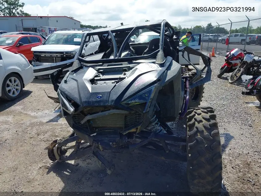 2023 Polaris Rzr Turbo R Ultimate VIN: 3NSGAD923PG321994 Lot: 45532433