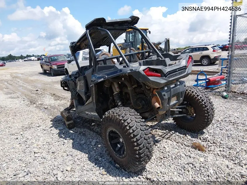 2023 Polaris Rzr Xp 1000 VIN: 3NSNAE994PH424636 Lot: 45533789