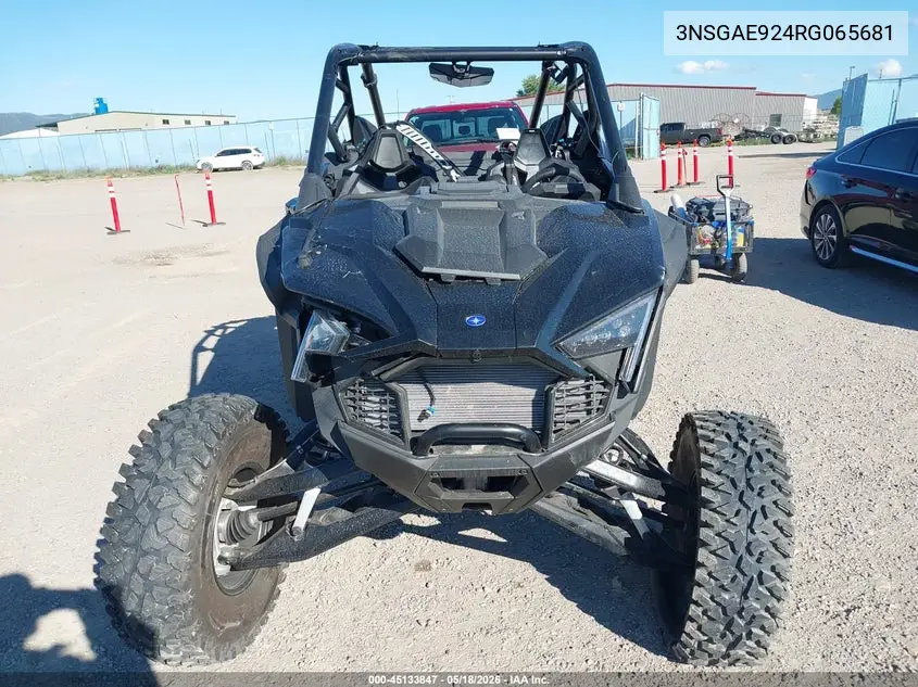 2024 Polaris Rzr Turbo R Sport VIN: 3NSGAE924RG065681 Lot: 45133847