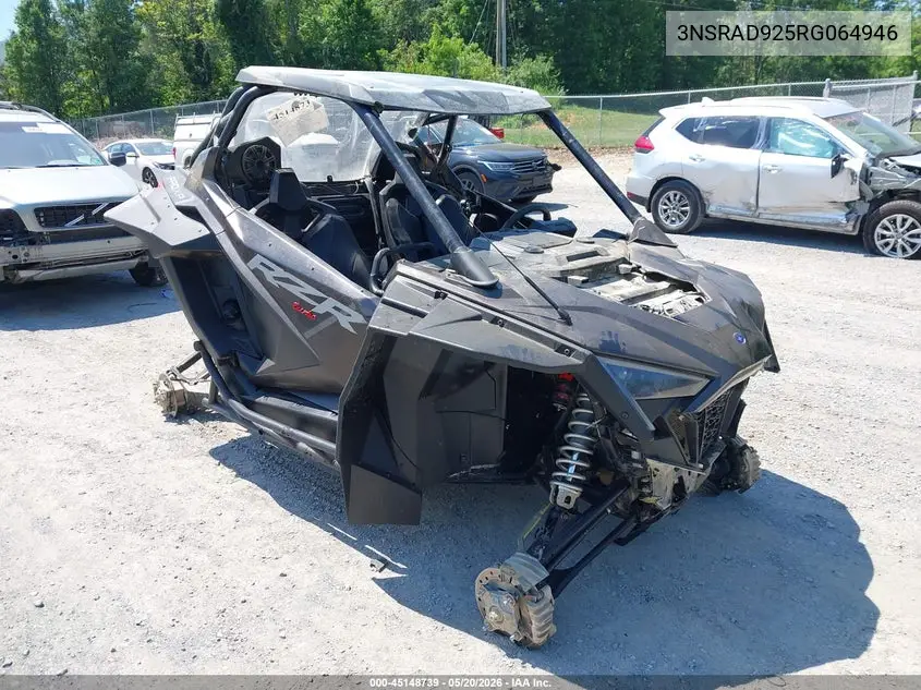 2024 Polaris Rzr Pro Xp Ultimate VIN: 3NSRAD925RG064946 Lot: 45148739