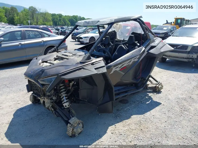 2024 Polaris Rzr Pro Xp Ultimate VIN: 3NSRAD925RG064946 Lot: 45148739