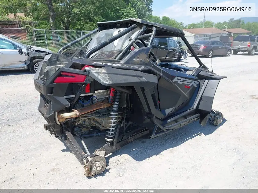 2024 Polaris Rzr Pro Xp Ultimate VIN: 3NSRAD925RG064946 Lot: 45148739