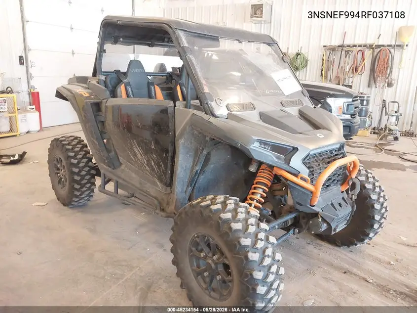 2024 Polaris Rzr Xp 1000 Ultimate VIN: 3NSNEF994RF037108 Lot: 45234154