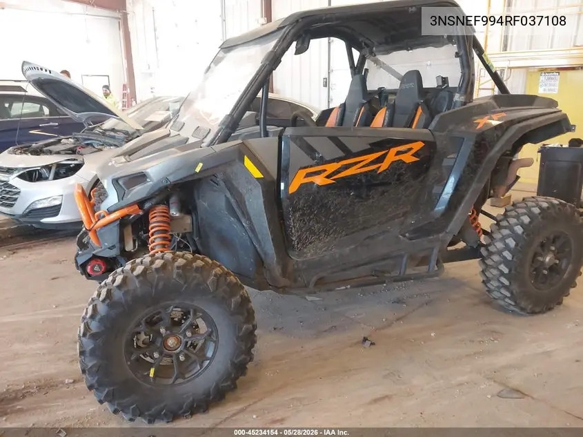 2024 Polaris Rzr Xp 1000 Ultimate VIN: 3NSNEF994RF037108 Lot: 45234154