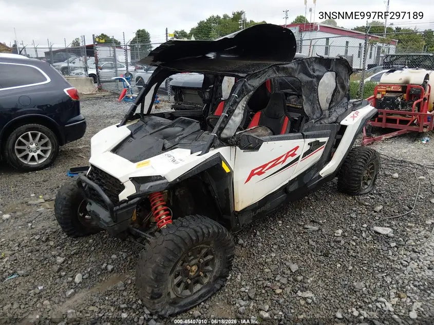 2024 Polaris Rzr Xp 4 1000 Sport VIN: 3NSNME997RF297189 Lot: 45407010
