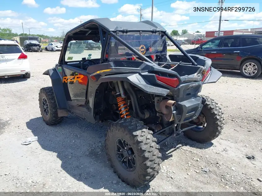 2024 Polaris Rzr Xp 1000 Premium VIN: 3NSNEC994RF299726 Lot: 45420920