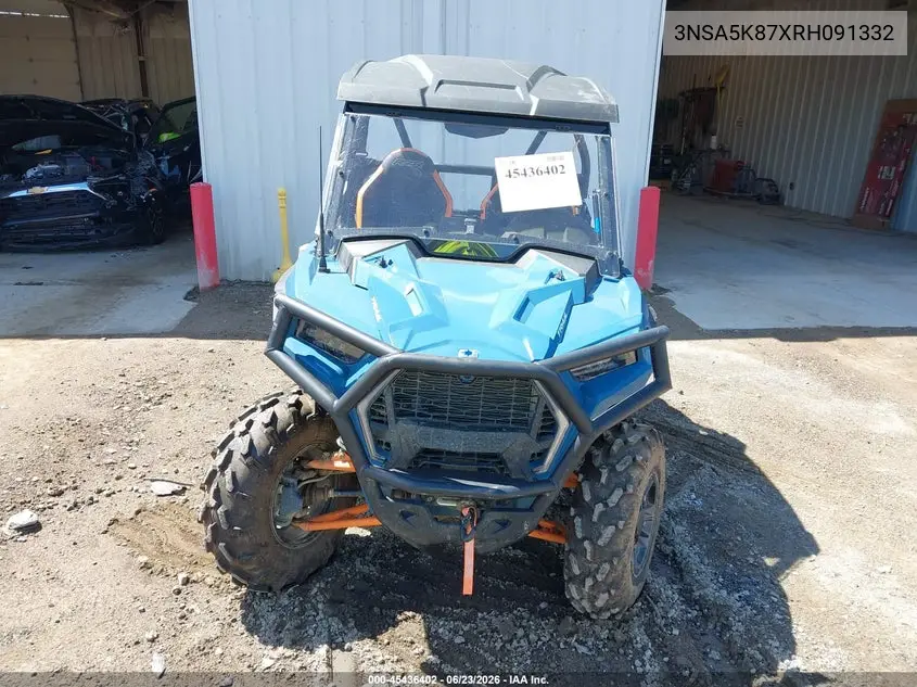 2024 Polaris Rzr Trail Ultimate VIN: 3NSA5K87XRH091332 Lot: 45436402