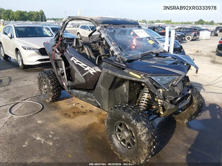 2024 Polaris Rzr Pro Xp Premium VIN: 3NSRAB92XRG333978 Lot: 45437453