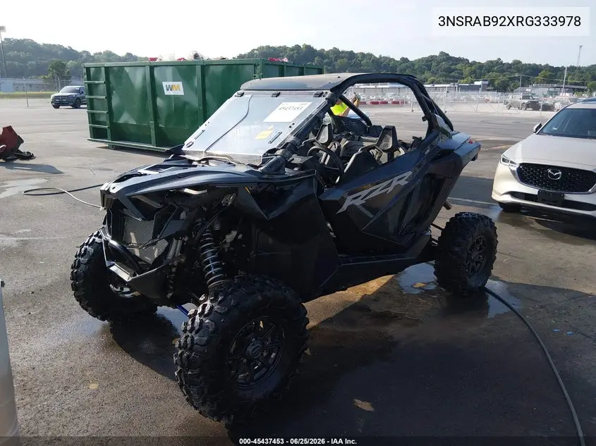 2024 Polaris Rzr Pro Xp Premium VIN: 3NSRAB92XRG333978 Lot: 45437453