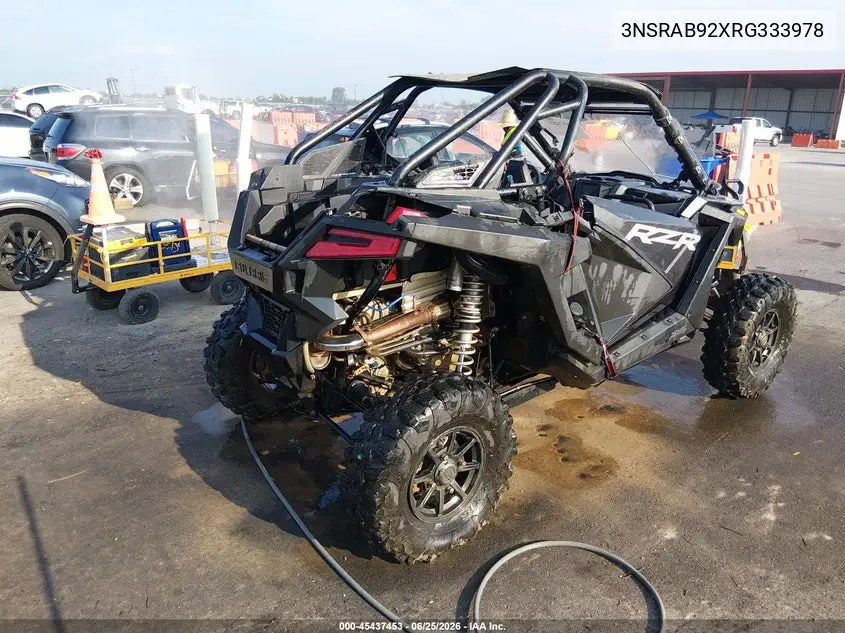 2024 Polaris Rzr Pro Xp Premium VIN: 3NSRAB92XRG333978 Lot: 45437453
