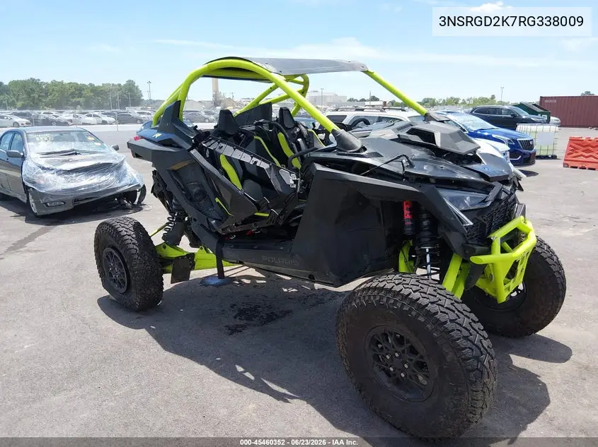 2024 Polaris Rzr Pro R Ultimate VIN: 3NSRGD2K7RG338009 Lot: 45460352