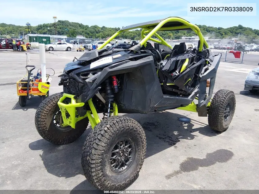 2024 Polaris Rzr Pro R Ultimate VIN: 3NSRGD2K7RG338009 Lot: 45460352