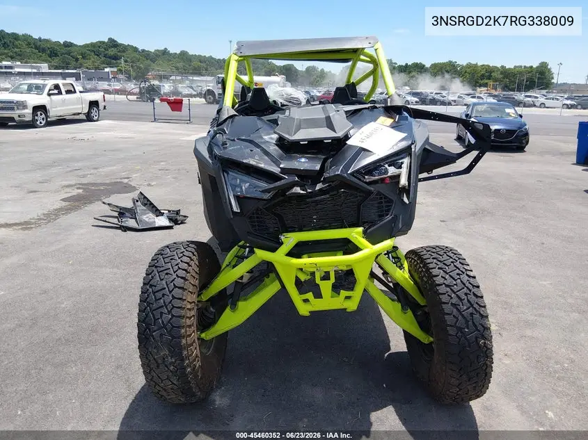 2024 Polaris Rzr Pro R Ultimate VIN: 3NSRGD2K7RG338009 Lot: 45460352