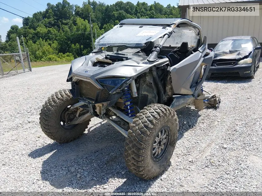 2024 Polaris Rzr Pro R Premium VIN: 3NSRGC2K7RG334651 Lot: 45494445