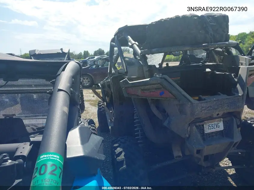 2024 Polaris Rzr Pro Xp Sport VIN: 3NSRAE922RG067390 Lot: 45506343
