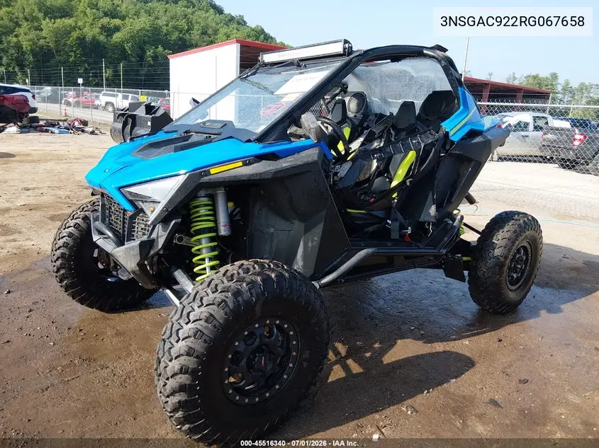 2024 Polaris Rzr Turbo R Premium Ride Command VIN: 3NSGAC922RG067658 Lot: 45516340