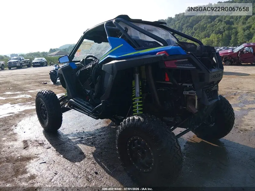 2024 Polaris Rzr Turbo R Premium Ride Command VIN: 3NSGAC922RG067658 Lot: 45516340