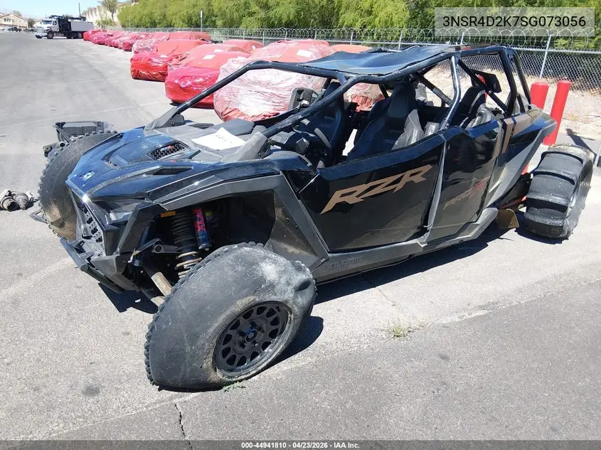 2025 Polaris Rzr Pro R 4 Ultimate VIN: 3NSR4D2K7SG073056 Lot: 44941810