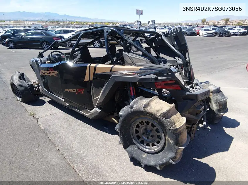 2025 Polaris Rzr Pro R 4 Ultimate VIN: 3NSR4D2K7SG073056 Lot: 44941810