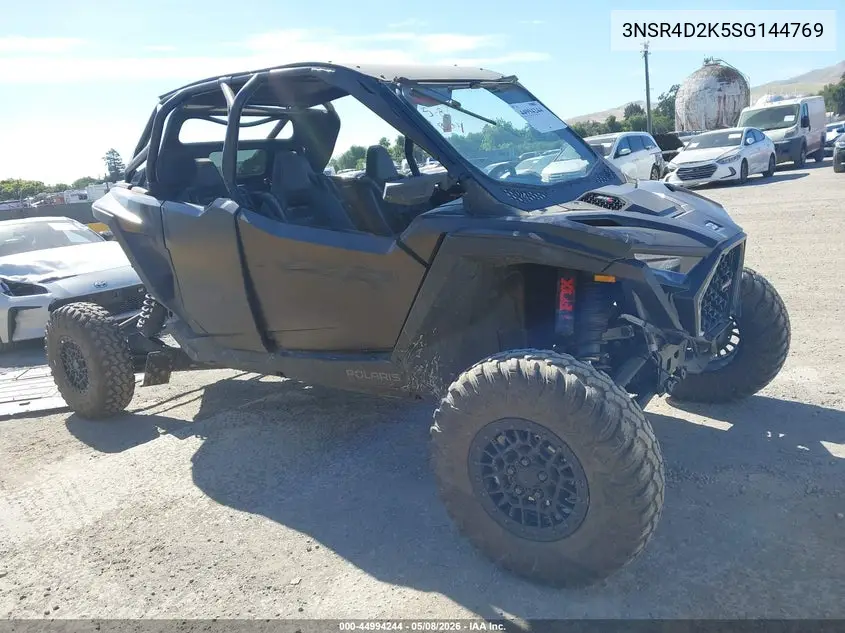 2025 Polaris Rzr Pro R 4 Ultimate VIN: 3NSR4D2K5SG144769 Lot: 44994244