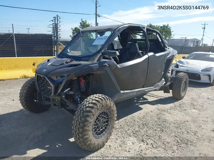 2025 Polaris Rzr Pro R 4 Ultimate VIN: 3NSR4D2K5SG144769 Lot: 44994244