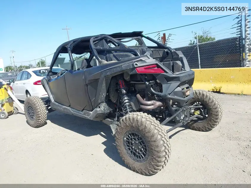 2025 Polaris Rzr Pro R 4 Ultimate VIN: 3NSR4D2K5SG144769 Lot: 44994244