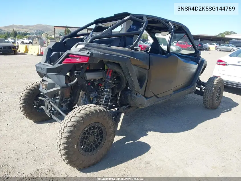 2025 Polaris Rzr Pro R 4 Ultimate VIN: 3NSR4D2K5SG144769 Lot: 44994244