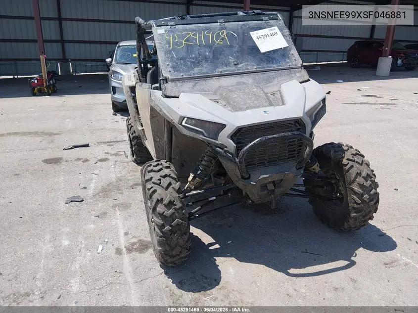 2025 Polaris Rzr Xp 1000 Sport VIN: 3NSNEE99XSF046881 Lot: 45291469