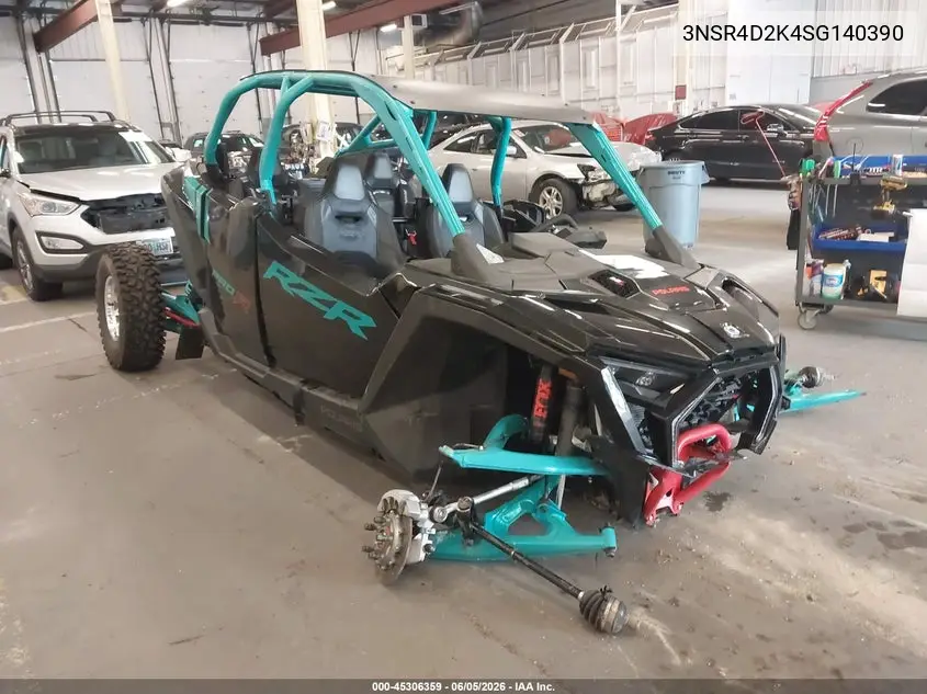 2025 Polaris Rzr Pro R 4 Ultimate VIN: 3NSR4D2K4SG140390 Lot: 45306359
