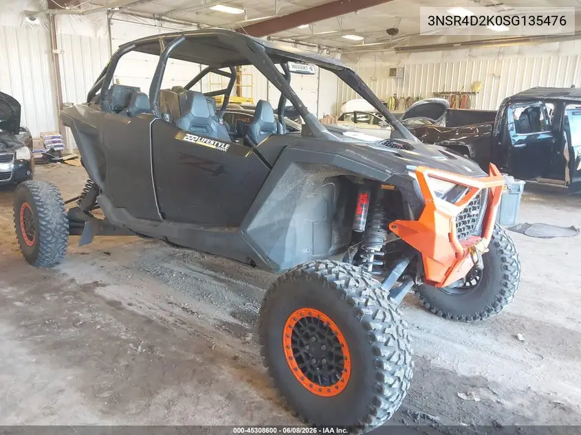 2025 Polaris Rzr Pro R 4 Ultimate VIN: 3NSR4D2K0SG135476 Lot: 45308600