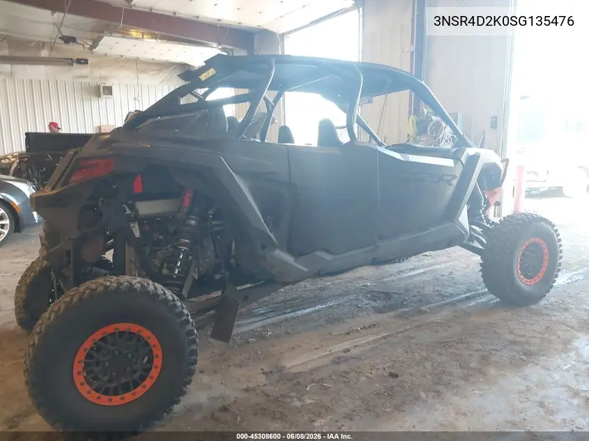 2025 Polaris Rzr Pro R 4 Ultimate VIN: 3NSR4D2K0SG135476 Lot: 45308600