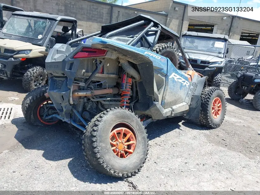 2025 Polaris Rzr Pro S Ultimate VIN: 3NSSPD923SG133204 Lot: 45408007