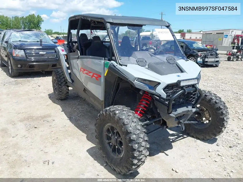 2025 Polaris Rzr Xp 4 1000 Premium VIN: 3NSNMB997SF047584 Lot: 45423215
