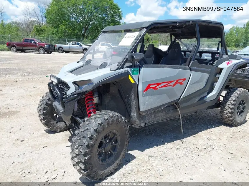 2025 Polaris Rzr Xp 4 1000 Premium VIN: 3NSNMB997SF047584 Lot: 45423215