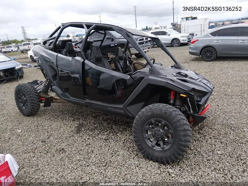 2025 Polaris Rzr VIN: 3NSR4D2K5SG136252 Lot: 45468477