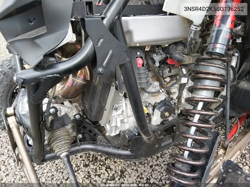 2025 Polaris Rzr VIN: 3NSR4D2K5SG136252 Lot: 45468477
