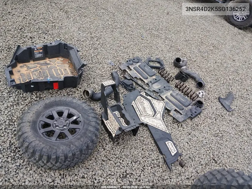 2025 Polaris Rzr VIN: 3NSR4D2K5SG136252 Lot: 45468477