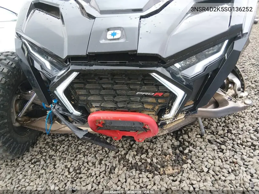 2025 Polaris Rzr VIN: 3NSR4D2K5SG136252 Lot: 45468477