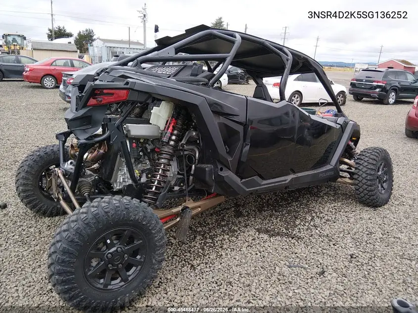 2025 Polaris Rzr VIN: 3NSR4D2K5SG136252 Lot: 45468477