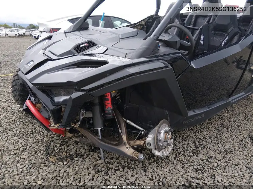 2025 Polaris Rzr VIN: 3NSR4D2K5SG136252 Lot: 45468477