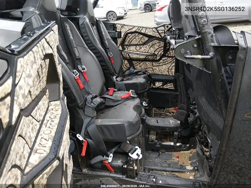 2025 Polaris Rzr VIN: 3NSR4D2K5SG136252 Lot: 45468477
