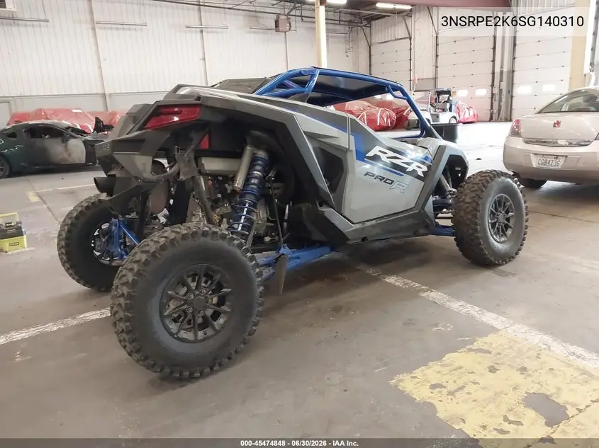 2025 Polaris Rzr Pro R Sport VIN: 3NSRPE2K6SG140310 Lot: 45474848