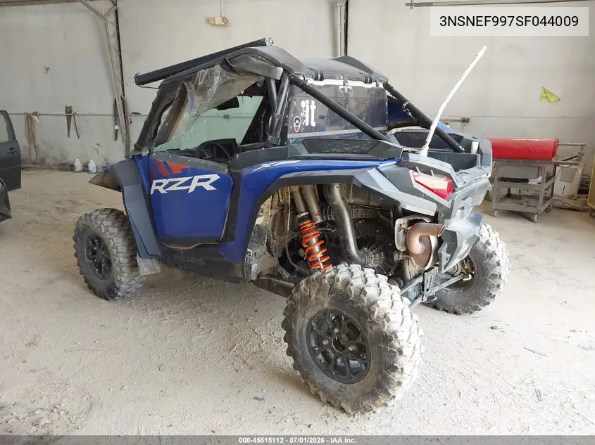 2025 Polaris Rzr Xp 1000 Ultimate VIN: 3NSNEF997SF044009 Lot: 45515112