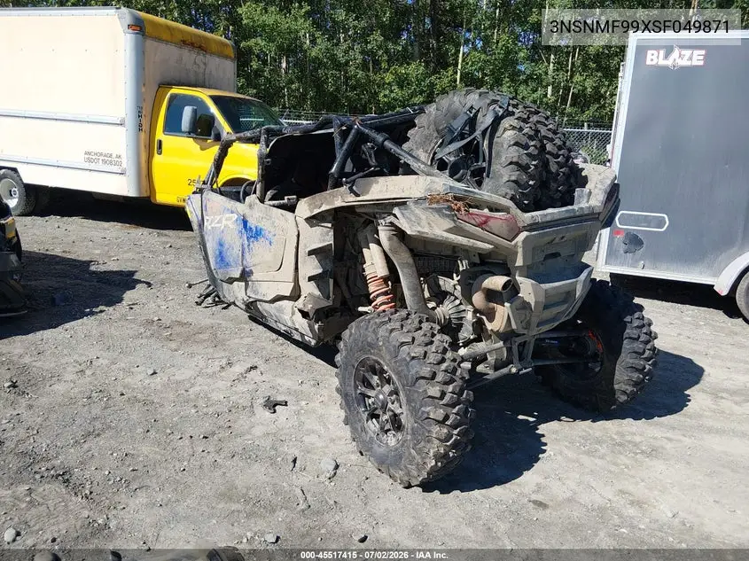 2025 Polaris Rzr Xp 4 1000 Ultimate VIN: 3NSNMF99XSF049871 Lot: 45517415