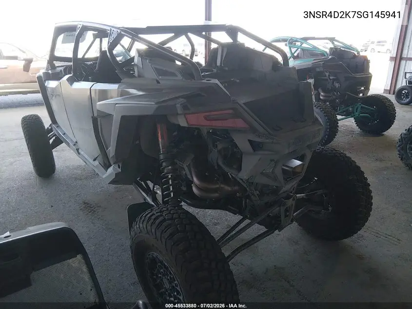 2025 Polaris Rzr Pro R 4 Ultimate VIN: 3NSR4D2K7SG145941 Lot: 45533880