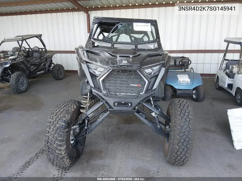 2025 Polaris Rzr Pro R 4 Ultimate VIN: 3NSR4D2K7SG145941 Lot: 45533880